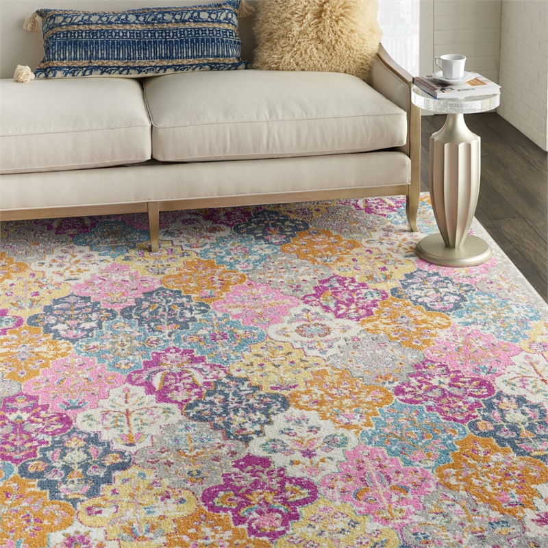 Nourison Passion 8' x 10' Multicolor Bohemian Indoor Rug Polypropylene
