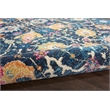 Nourison Passion 8' x 10' Navy and Blue Fabric Bohemian Area Rug (8' x 10')