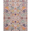 Nourison Passion 9' x 12' Pink and Silver Fabric Bohemian Area Rug (9' x 12')