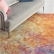 Nourison Passion 9' x 12' Multicolor Fabric Modern Area Rug (9' x 12')