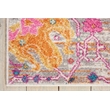 Nourison Passion 7' x 10' Pink and Gray Fabric Bohemian Area Rug (7' x 10')