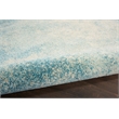 Nourison Passion 8' x 10' Navy Light Blue Fabric Modern Area Rug (8' x 10')
