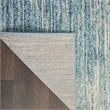 Nourison Passion 8' x 10' Navy/Light Blue Modern Indoor Rug Polypropylene