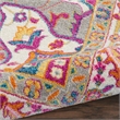 Nourison Passion 7' x 10' Teal Multicolor Fabric Bohemian Area Rug (7' x 10')