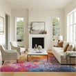 Nourison Passion 8' x 10' Multicolor Fabric Modern Area Rug (8' x 10')
