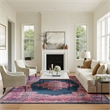 Nourison Passion 8' x 10' Blue Fabric Bohemian Area Rug (8' x 10')