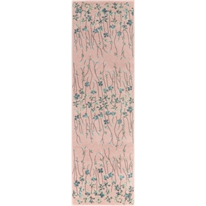Nourison Tranquil 2'3&quot x 7'3&quot Pink Indoor Rug