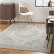 Nourison Tranquil 4' x 6' Ivory/Grey Farmhouse Indoor Rug Polypropylene