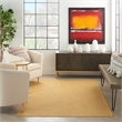 Nourison Positano 4' x 6' Yellow Fabric Modern Area Rug (4' x 6')