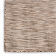 Nourison Positano 5' x 7' Beige Fabric Indoor/Outdoor Modern Rug