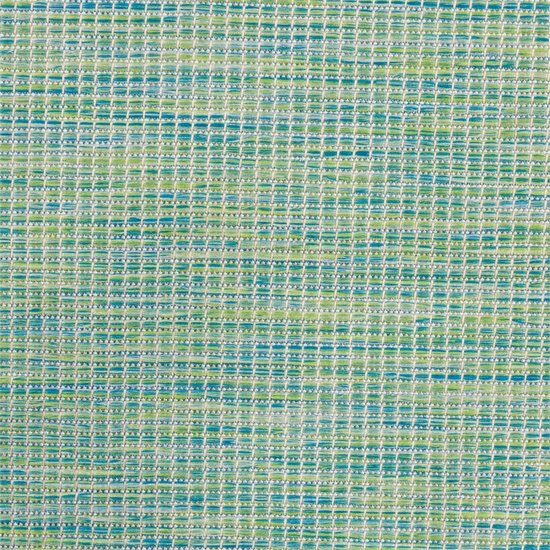 Nourison Positano 10' Runner Blue Green Fabric Modern Area Rug (10' Runner)