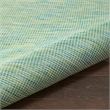 Nourison Positano 12' Runner Blue Green Fabric Modern Area Rug (12' Runner)