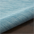 Nourison Positano 8' Runner Aqua Fabric Modern Area Rug (8' Runner)