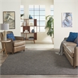 Nourison Positano 7' x 10' Charcoal Fabric Modern Area Rug (7' x 10')
