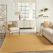 Nourison Positano 7' x 10' Yellow Fabric Modern Area Rug (7' x 10')