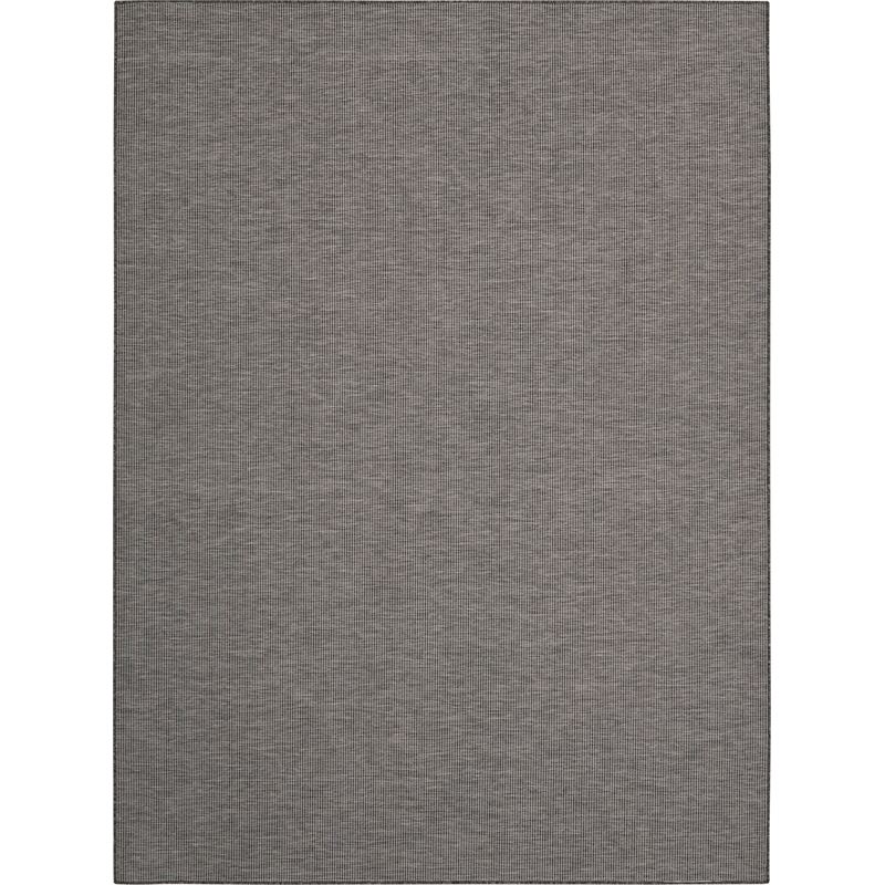 Nourison Positano 8' x 10' Fabric Charcoal Modern Rug