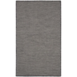 Nourison Positano 3' x 5' Charcoal Fabric Modern Area Rug (3' x 5')