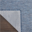 Nourison Positano 3' x 5' Navy Blue Fabric Modern Area Rug (3' x 5')