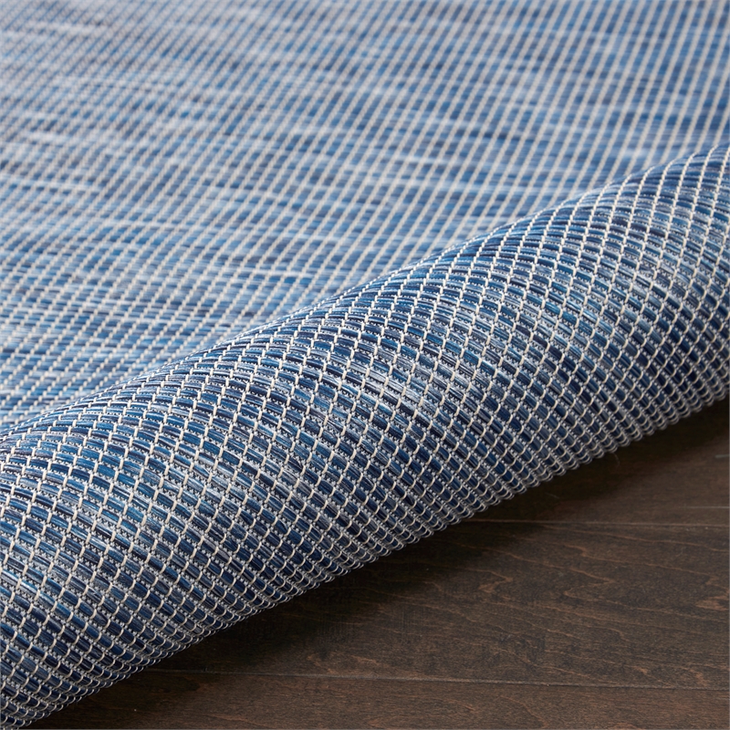 Nourison Positano 3' x 5' Navy Blue Fabric Modern Area Rug (3' x 5')