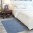 Nourison Positano 3' x 5' Navy Blue Fabric Modern Area Rug (3' x 5')