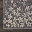 Nourison Tranquil 2' x 4' Grey-Beige Indoor Rug Polypropylene
