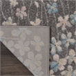 Nourison Tranquil 2' x 4' Grey-Beige Indoor Rug Polypropylene
