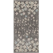 Nourison Tranquil 2' x 4' Grey-Beige Indoor Rug Polypropylene