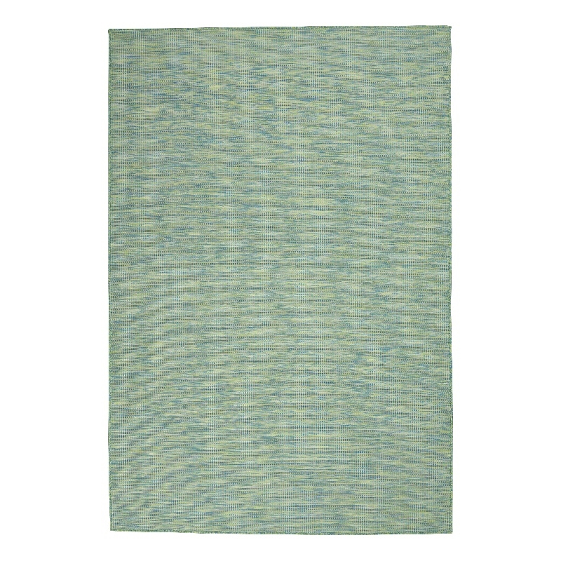 Nourison Positano 4' x 6' Blue Green Fabric Modern Area Rug (4' x 6')