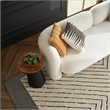 Nourison Positano 4' x 6' Charcoal Modern Indoor/Outdoor Rug