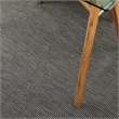 Nourison Positano 4' x 6' Charcoal Modern Indoor/Outdoor Rug
