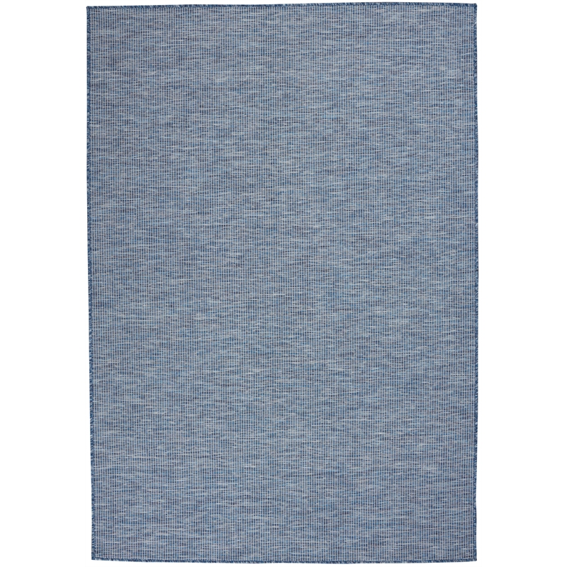 Nourison Positano 4' x 6' Navy Blue Fabric Modern Area Rug (4' x 6')