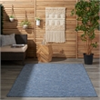 Nourison Positano 4' x 6' Navy Blue Fabric Modern Area Rug (4' x 6')
