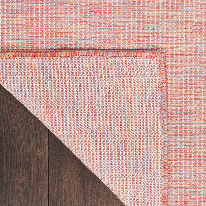 Nourison Positano 4' x 6' Rainbow Fabric Modern Area Rug (4' x 6')