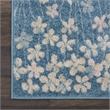 Nourison Tranquil 2' x 4' Turquoise Indoor Rug Polypropylene