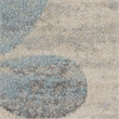 Nourison Tranquil 7' x 10' Ivory/Light Blue Farmhouse Indoor Rug Polypropylene