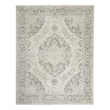 Nourison Tranquil 8' x 10' Ivory/Grey Farmhouse Indoor Rug Polypropylene