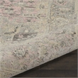 Nourison Tranquil 8' x 10' Ivory/Pink Farmhouse Indoor Rug Polypropylene