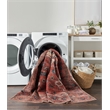Nourison Brilliance Machine Washable 4' x 6' Navy/Brick Vintage Indoor Rug