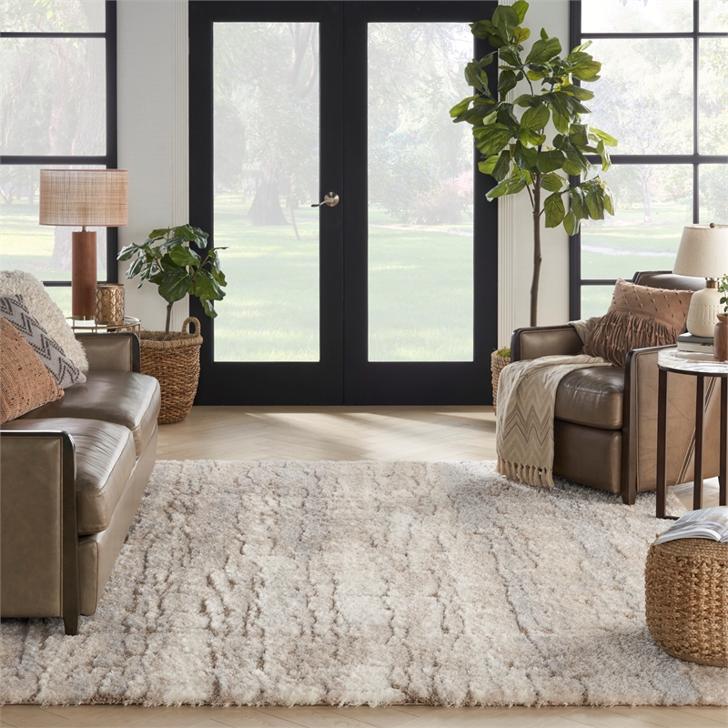 Nourison Luxurious Shag 7'10