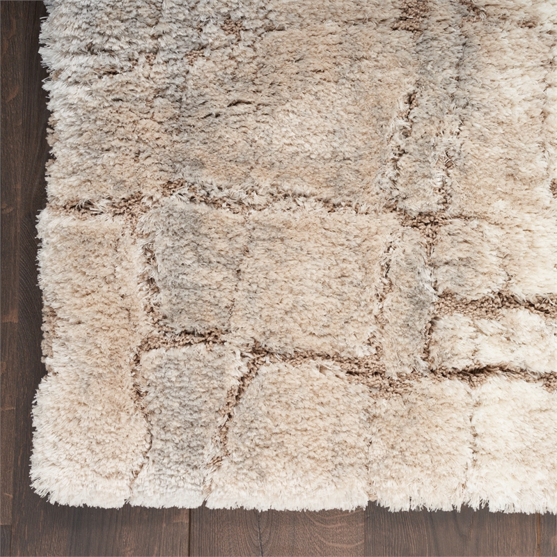 Nourison Luxurious Shag 7'10