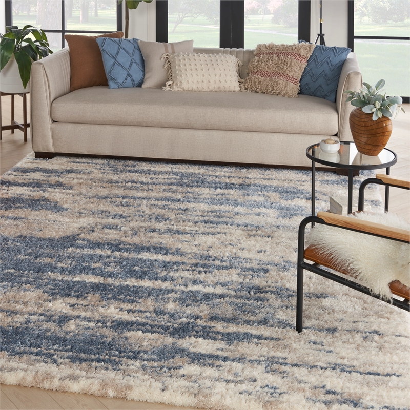 Nourison Luxurious Shag 7'10
