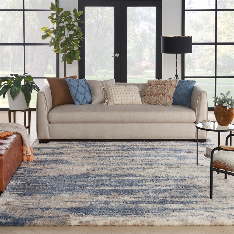 Nourison Luxurious Shag 7'10