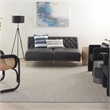 Nourison Courtyard 10' x 14' Ivory Charcoal Fabric Modern Area Rug