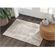 Nourison Ellora 2' x 3' Ivory/Grey Modern Indoor Rug