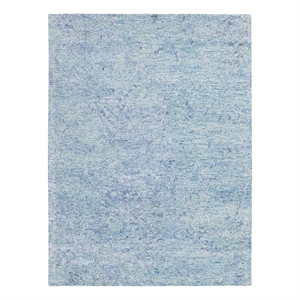 Nourison Gemstone 45&quot x 69&quot Wool Indoor Rug in Alexandrite Blue