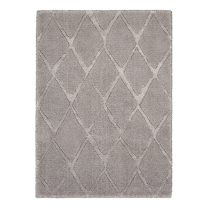 Nourison Twilight 24&quot x 36&quot Wool Indoor Rug in Luminous Gray Finish
