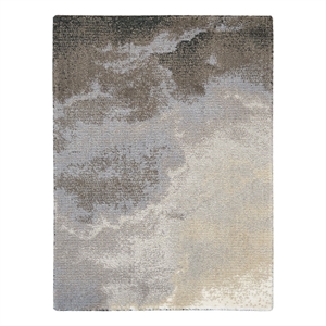 Nourison Twilight 24&quot x 36&quot Wool Indoor Rug in Gray Storm Finish