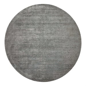 Nourison Twilight 96&quot Round Wool Indoor Rug in Seafoam Green/Gray