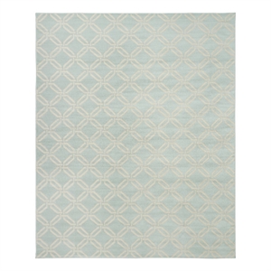 Nourison Jubilant 94&quot x 118&quot Fabric Indoor Rug in Green Nautical & Beach