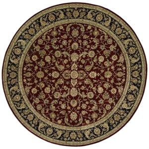 Nourison Nourison 2000 45&quot x 69&quot Wool Indoor Rug in Burgundy Red